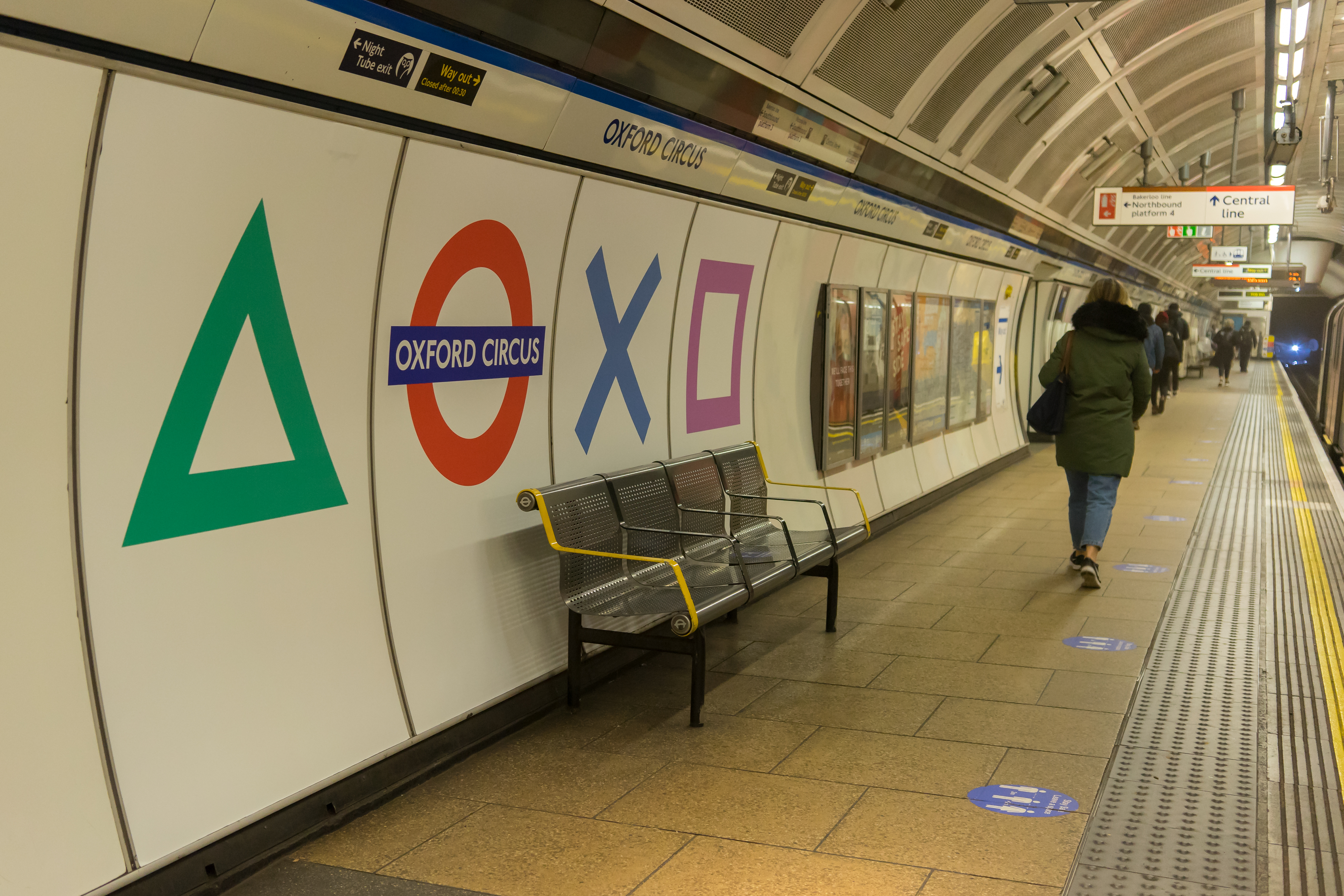 Altered London Underground logo